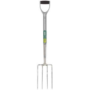 Draper Stainless Steel Garden Fork With Soft Grip Handle 83755-0