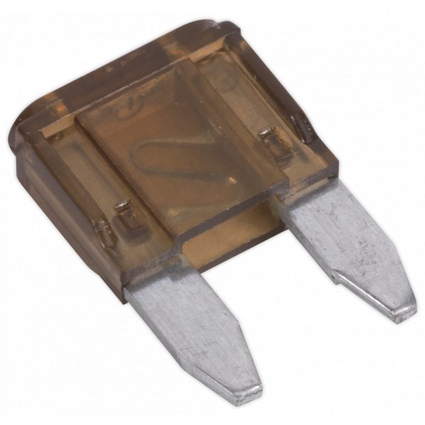 Sealey MBF7550 Automotive MINI Blade Fuse 7.5A Pack of 50-0
