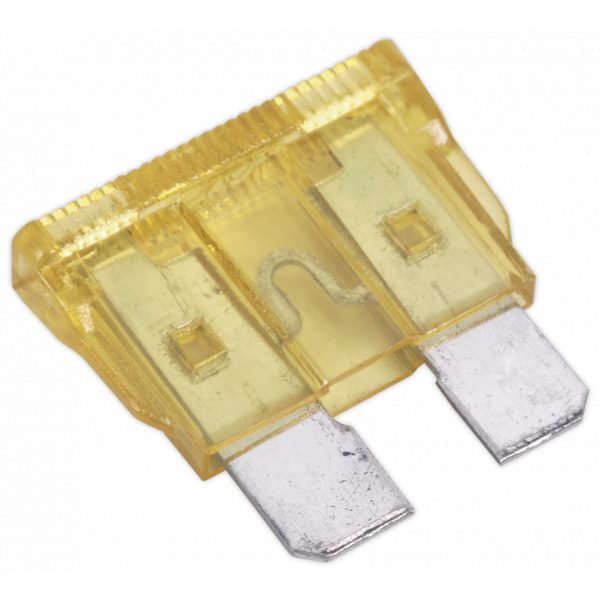 Sealey SBF2050 Automotive Standard Blade Fuse 20A Pack of 50-0