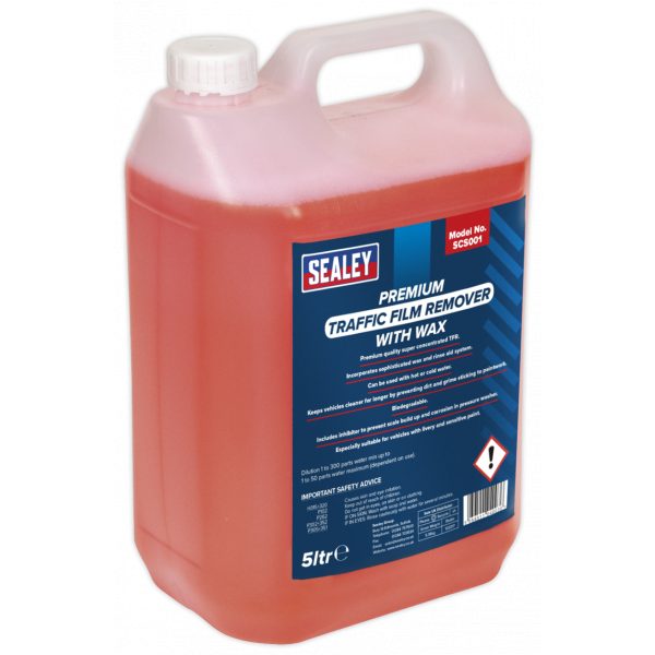 Sealey SCS001 TFR Premium Detergent with Wax Concentrated 5L-0