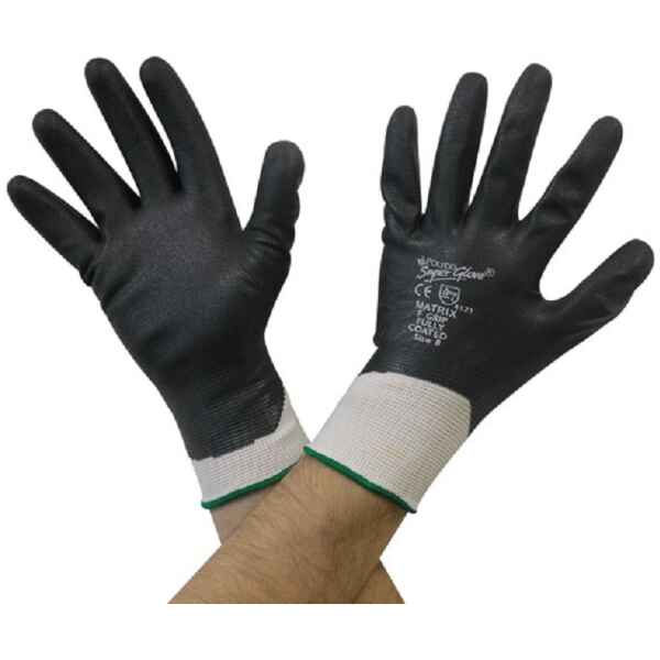 Polyco Matrix F Grip Fully Coated Nitrile Gloves-0