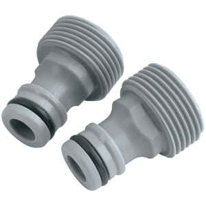 Draper 3/4" Bsp Female To Male Connectors (Twin Pack)-0
