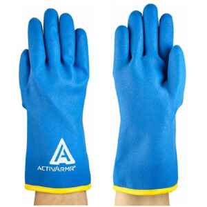 Ansell ActivArmr 97-681 Fully Coated PVC Waterproof Thermal Gloves-0