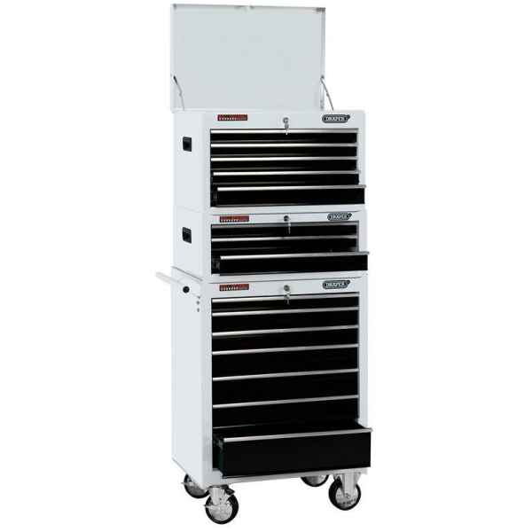Draper 04597 26" Combined Roller Cabinet and Tool Chest 15 Drawer-0