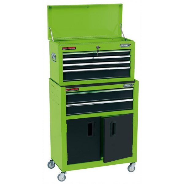 Draper 19566 24" Combined Roller Cabinet and Tool Chest 6 Drawer-69306