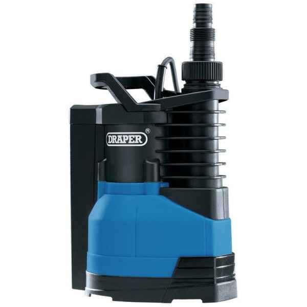 Draper 230V 750W Submersible Water Pump With Integrated Float Switch 216 L/Min 98918-0