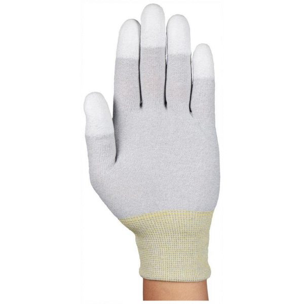 Ansell HyFlex 48-135 PU Fingertip Coated ESD Gloves-70117