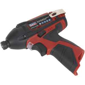 Sealey CP1203 Cordless Impact Driver 1/4"Hex Drive 80Nm 12V Lithium-ion - Body Only-0