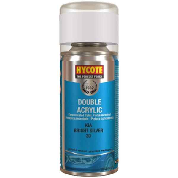 Hycote Kia Bright Silver Spray Paint 150ml XDKA105