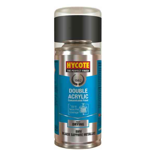 Hycote Bmw Black Sapphire Double Acrylic Spray Paint 150Ml Xdbm602